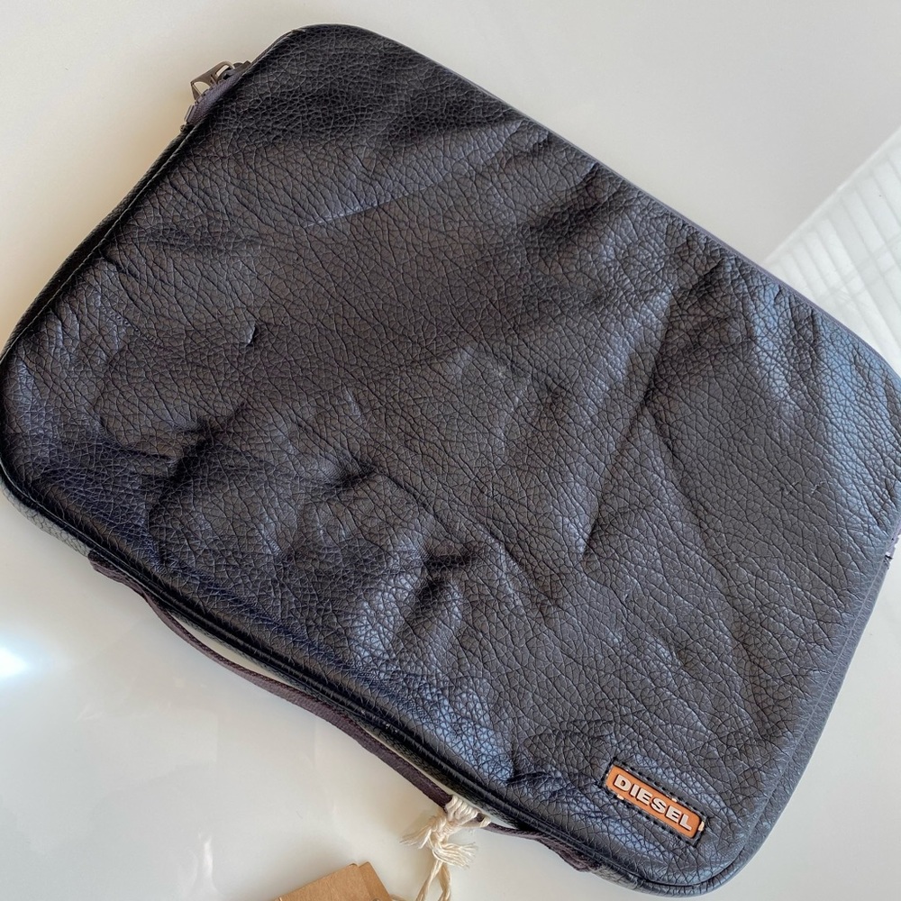 BNWT DIESEL LAPTOP CASE NAVY BLUE